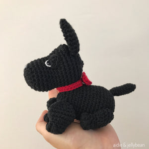 Made to Order SCOTTISH TERRIER crochet amigurumi