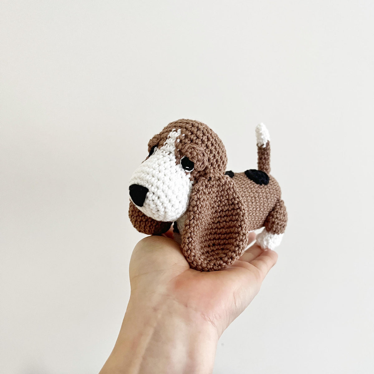 Made to Order BASSET HOUND crochet amigurumi