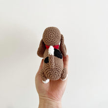 Load image into Gallery viewer, Made to Order BASSET HOUND crochet amigurumi