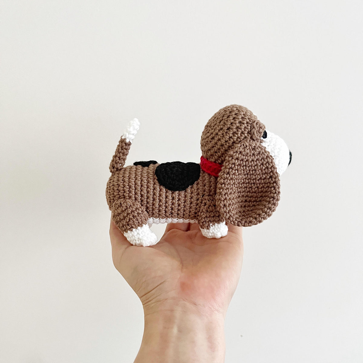 Made to Order BASSET HOUND crochet amigurumi