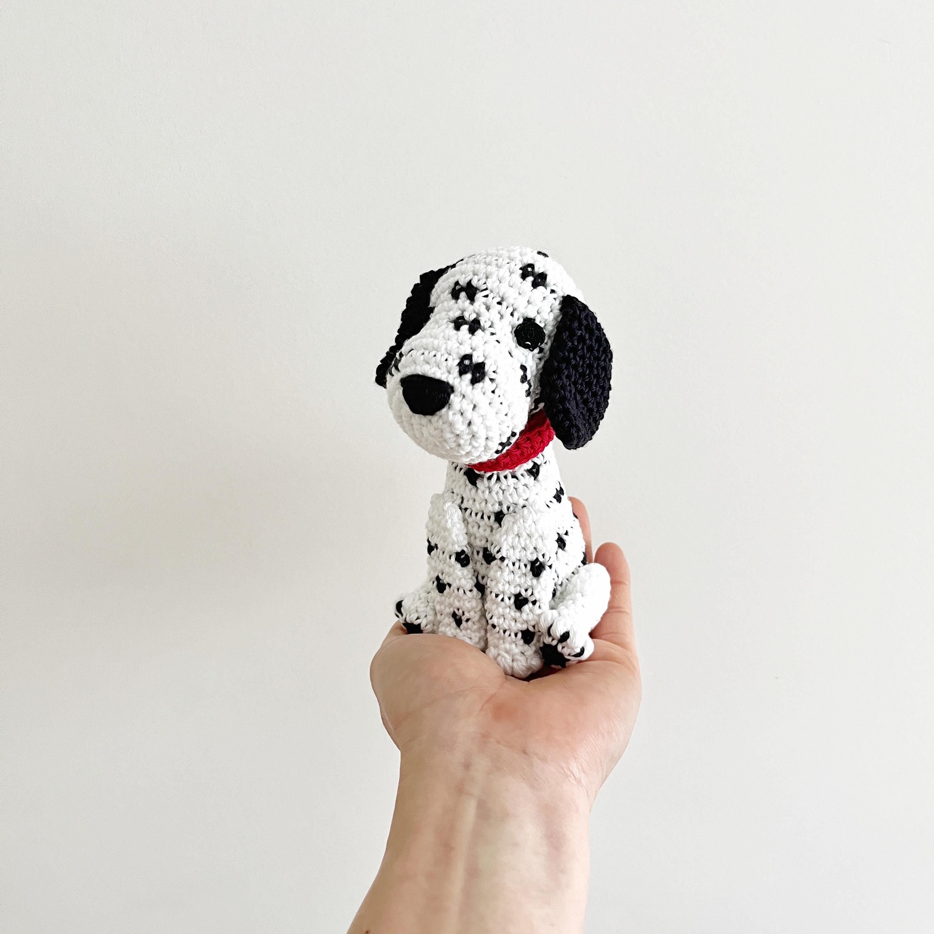 Made to Order DALMATIAN crochet amigurumi