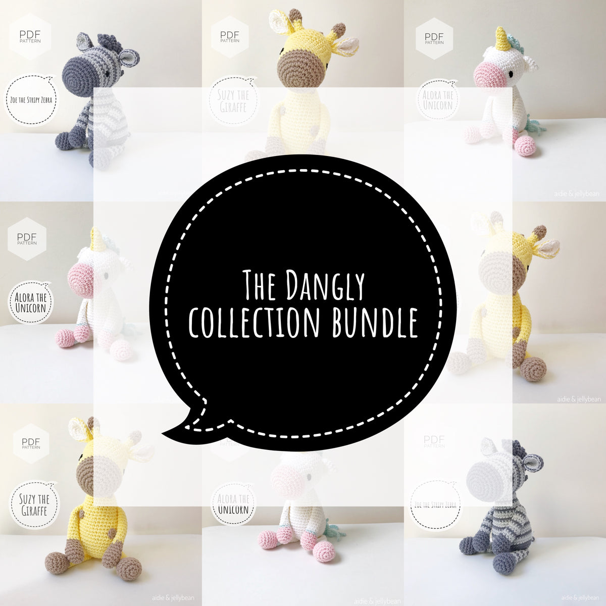 The Dangly Collection 3 Pattern Bundle