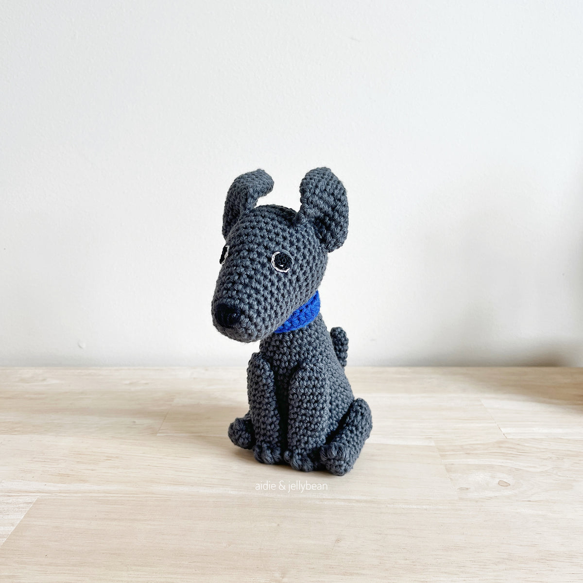 AMIGURUMI PATTERN/ tutorial (English) Amigurumi Greyhound Dog - "Duke the Greyhound Puppy"