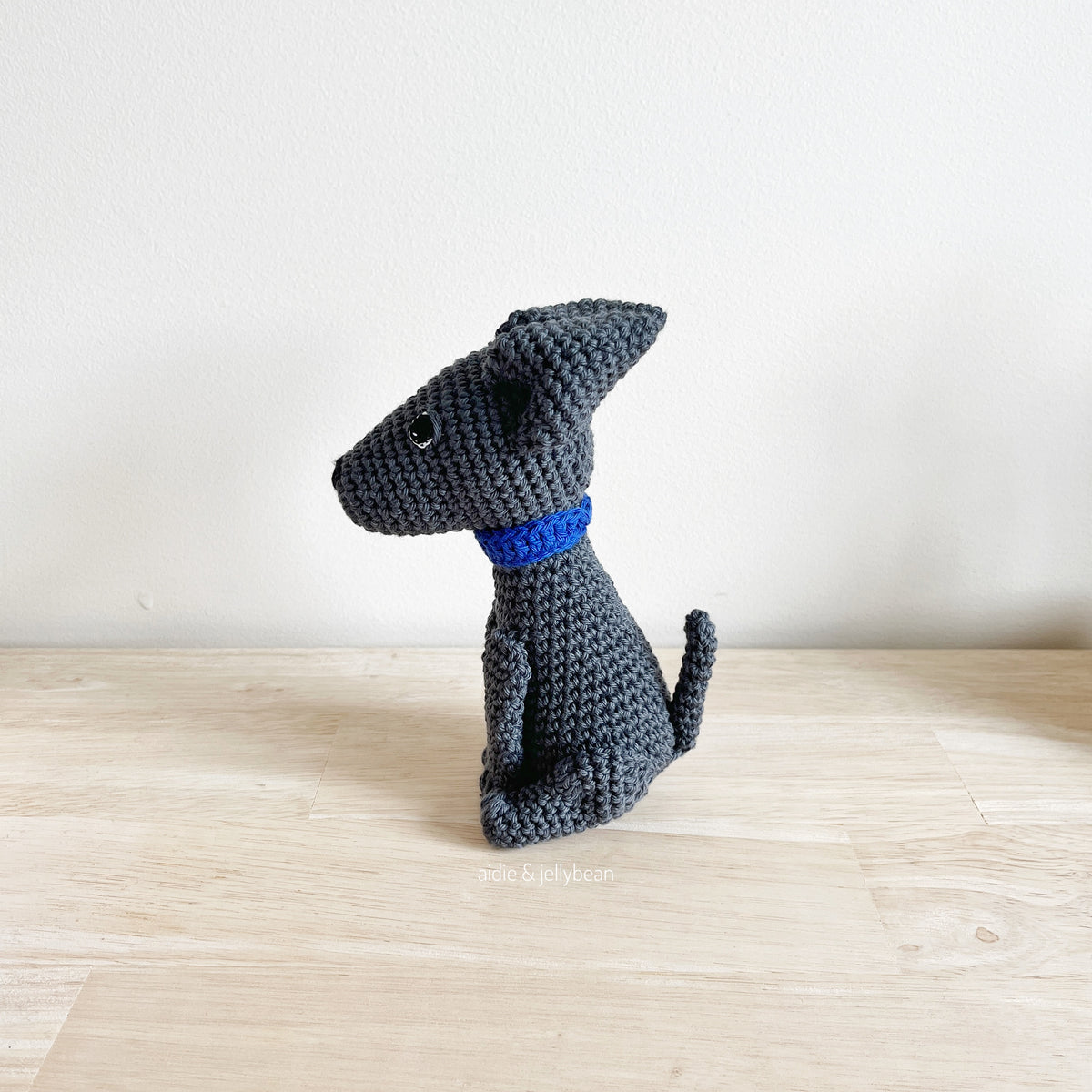 AMIGURUMI PATTERN/ tutorial (English) Amigurumi Greyhound Dog - "Duke the Greyhound Puppy"