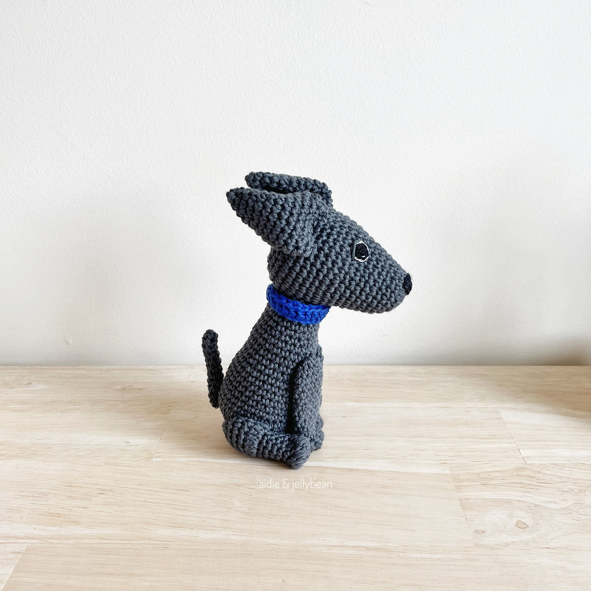 AMIGURUMI PATTERN/ tutorial (English) Amigurumi Greyhound Dog - "Duke the Greyhound Puppy"