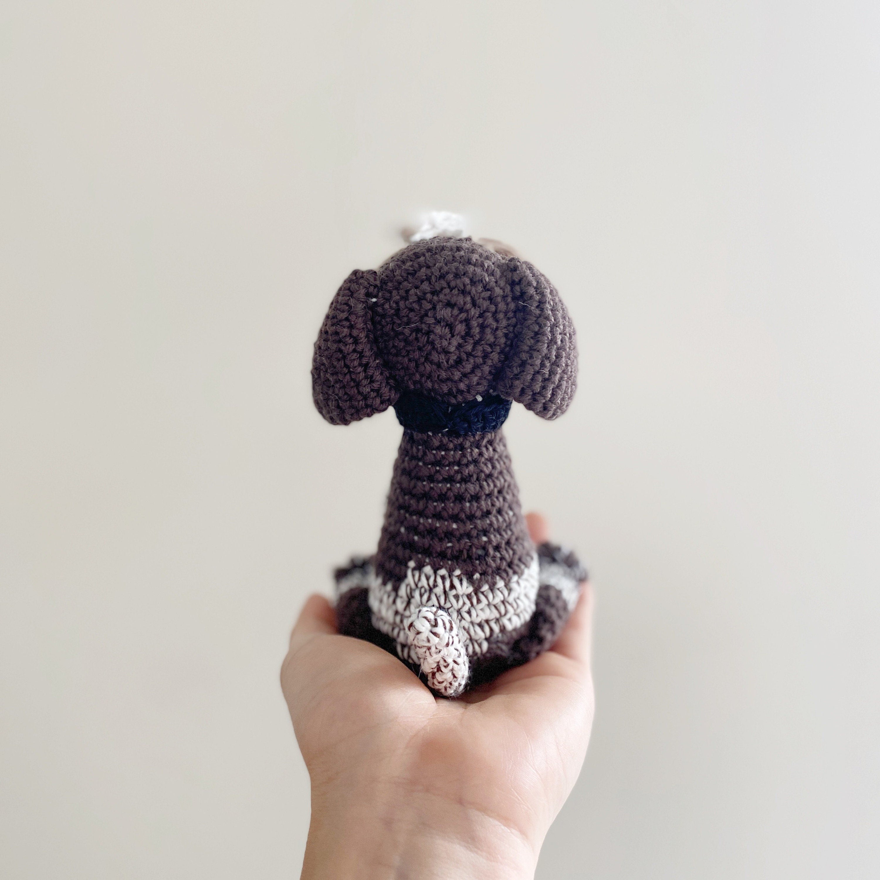 Made to Order GERMAN WIREHAIRED POINTER crochet amigurumi