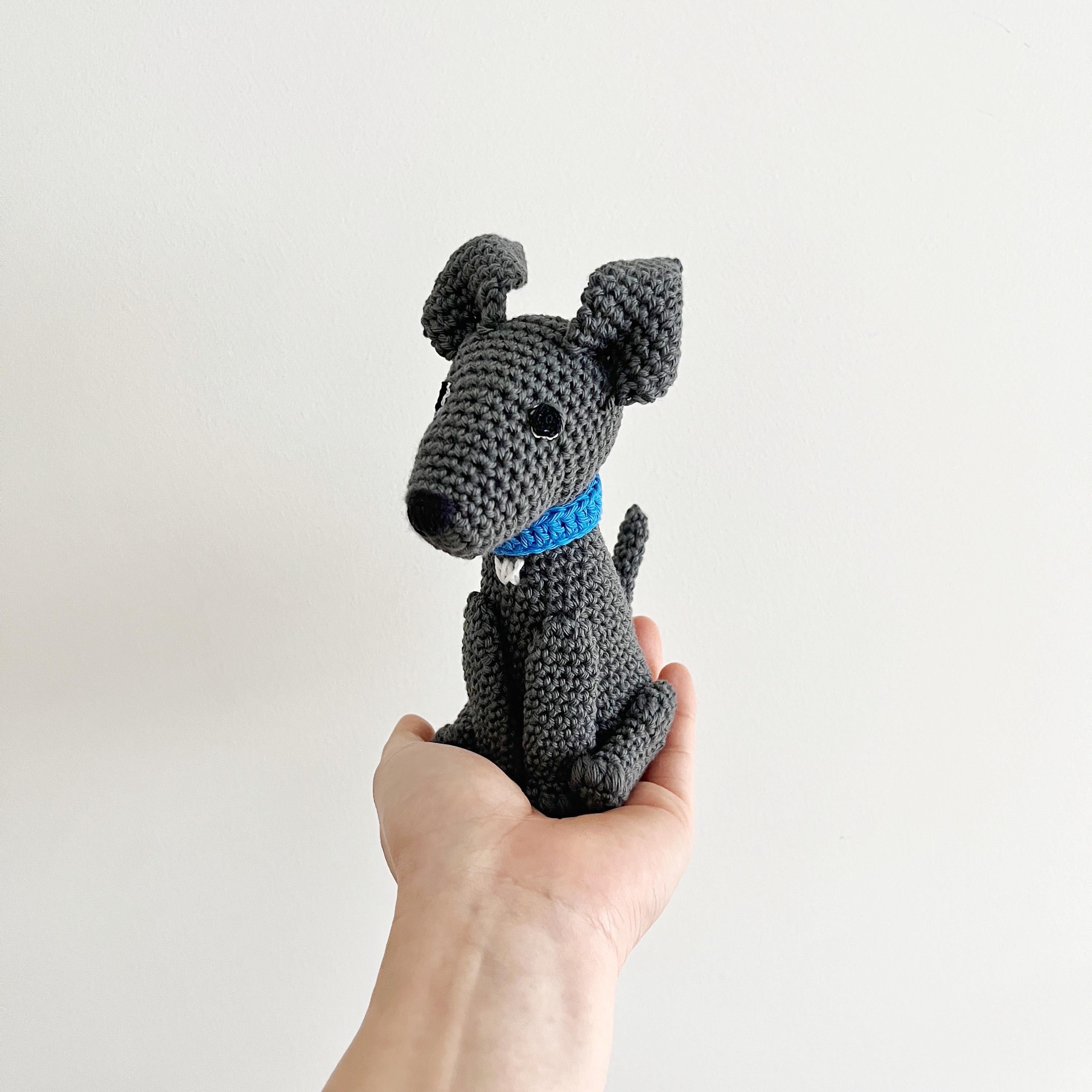 Made to Order GREYHOUND crochet amigurumi