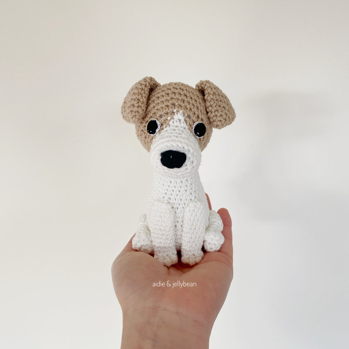 Made to Order JACK RUSSELL crochet amigurumi