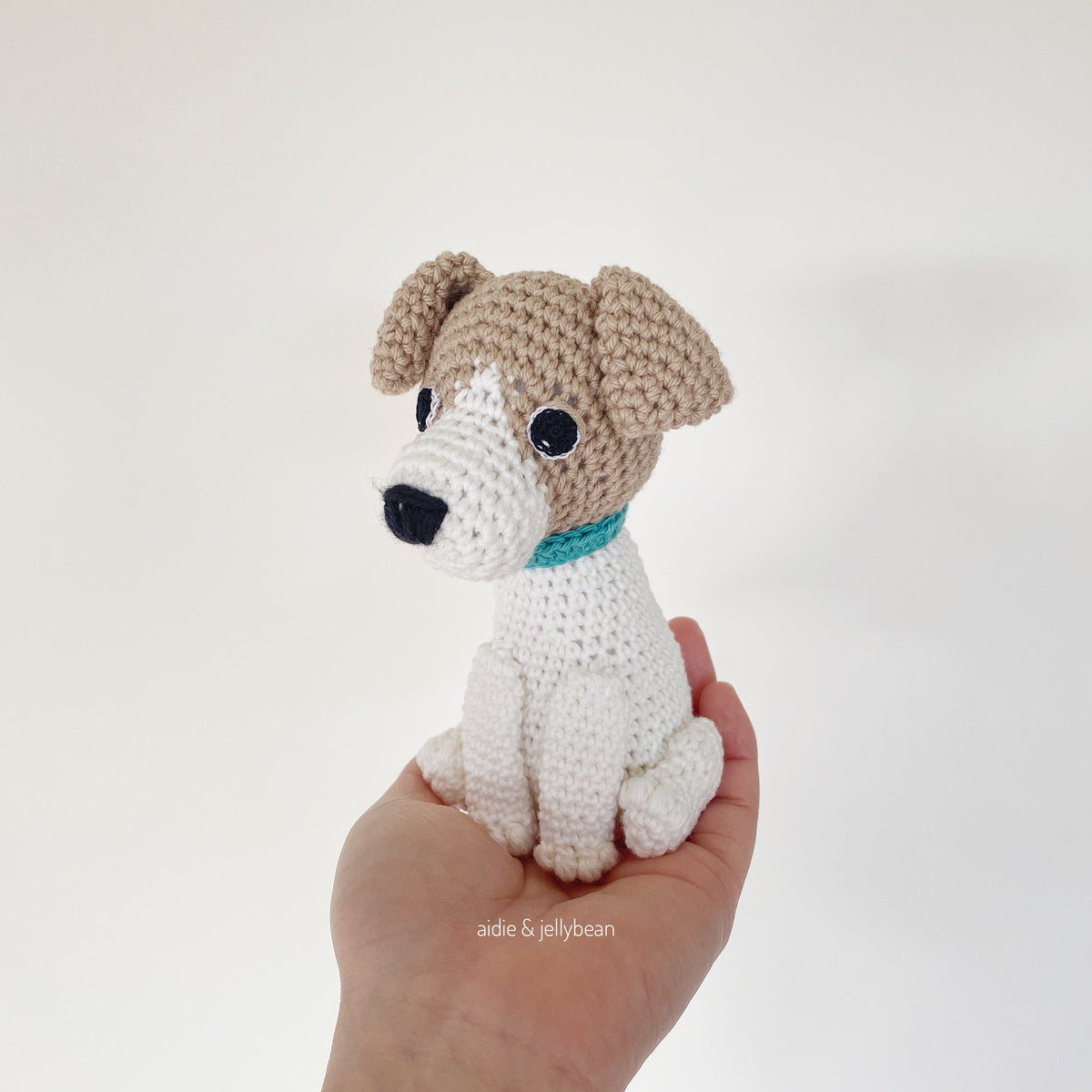 Made to Order JACK RUSSELL crochet amigurumi