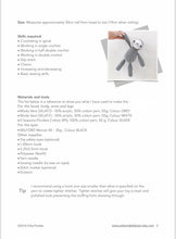 Load image into Gallery viewer, AMIGURUMI PATTERN/ tutorial (English) Amigurumi Sloth - "Levi the Sloth Pattern" pdf - US terminology