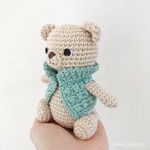 Load image into Gallery viewer, AMIGURUMI PATTERN/ tutorial (English) Amigurumi Teddy Bear "The Little Teddy Bears" pdf - US terminology