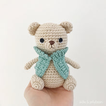 Load image into Gallery viewer, AMIGURUMI PATTERN/ tutorial (English) Amigurumi Teddy Bear "The Little Teddy Bears" pdf - US terminology