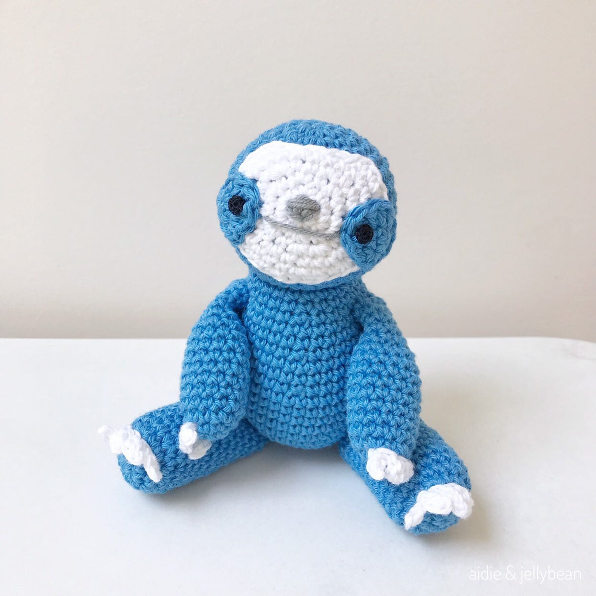 Made to Order LITTLE SLOTH crochet amigurumi