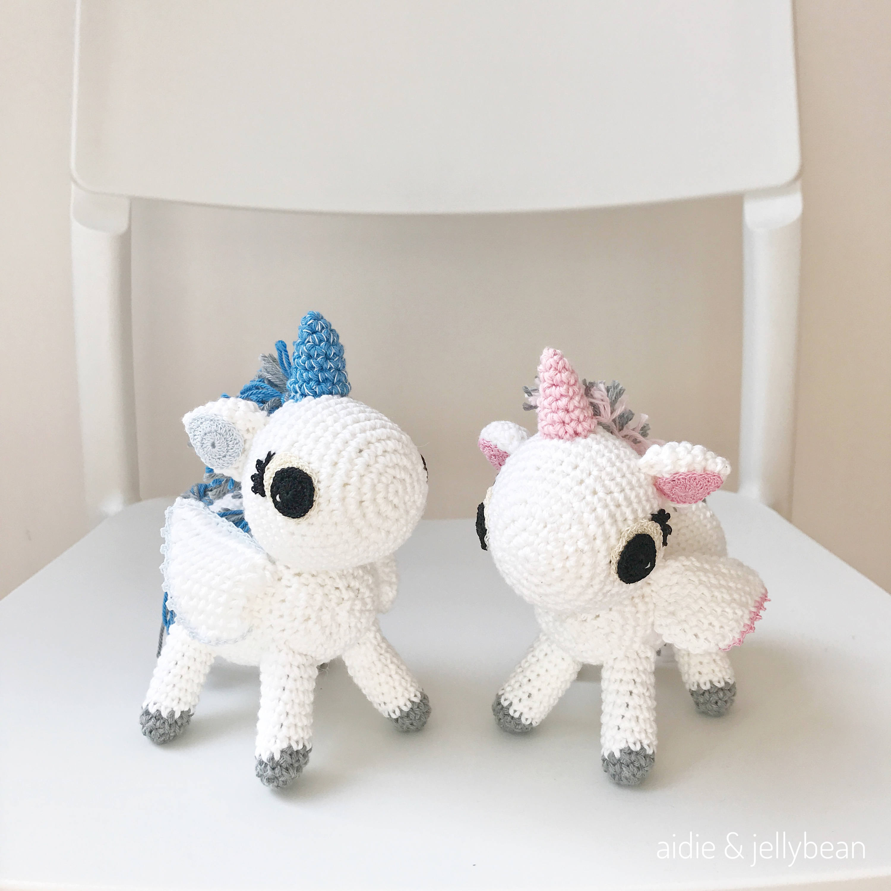 Made to Order LITTLE UNICORN crochet amigurumi