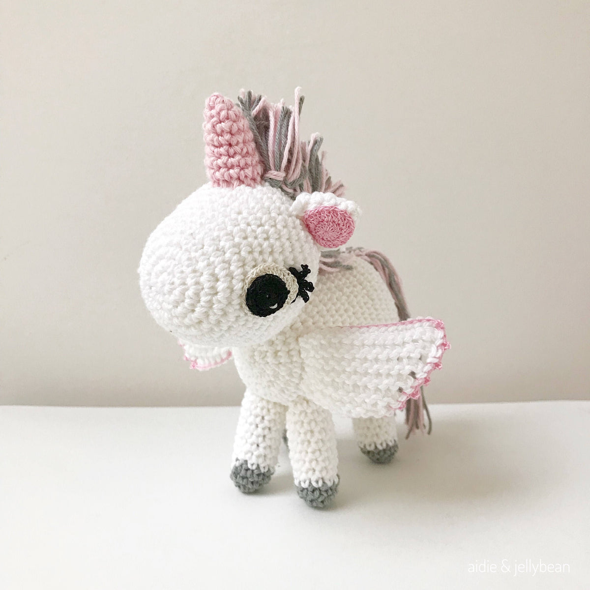 Made to Order LITTLE UNICORN crochet amigurumi