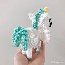 Load image into Gallery viewer, AMIGURUMI PATTERN/ tutorial (English) Amigurumi Unicorn - "Madeline the Unicorn" pdf - US terminology