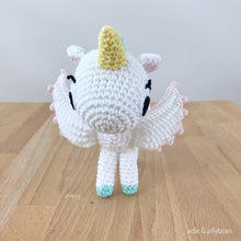 Load image into Gallery viewer, AMIGURUMI PATTERN/ tutorial (English) Amigurumi Unicorn - "Madeline the Unicorn" pdf - US terminology