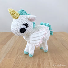 Load image into Gallery viewer, AMIGURUMI PATTERN/ tutorial (English) Amigurumi Unicorn - "Madeline the Unicorn" pdf - US terminology