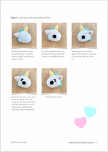 Load image into Gallery viewer, AMIGURUMI PATTERN/ tutorial (English) Amigurumi Unicorn - "Madeline the Unicorn" pdf - US terminology