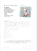 Load image into Gallery viewer, AMIGURUMI PATTERN/ tutorial (English) Amigurumi Unicorn - "Madeline the Unicorn" pdf - US terminology