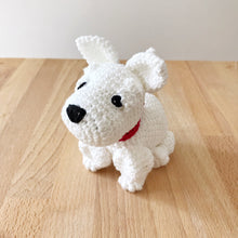 Load image into Gallery viewer, AMIGURUMI PATTERN/ tutorial (English) Amigurumi West Highland White Terrier - "Nessa the West Highland White Terrier Puppy" pdf - US terminology