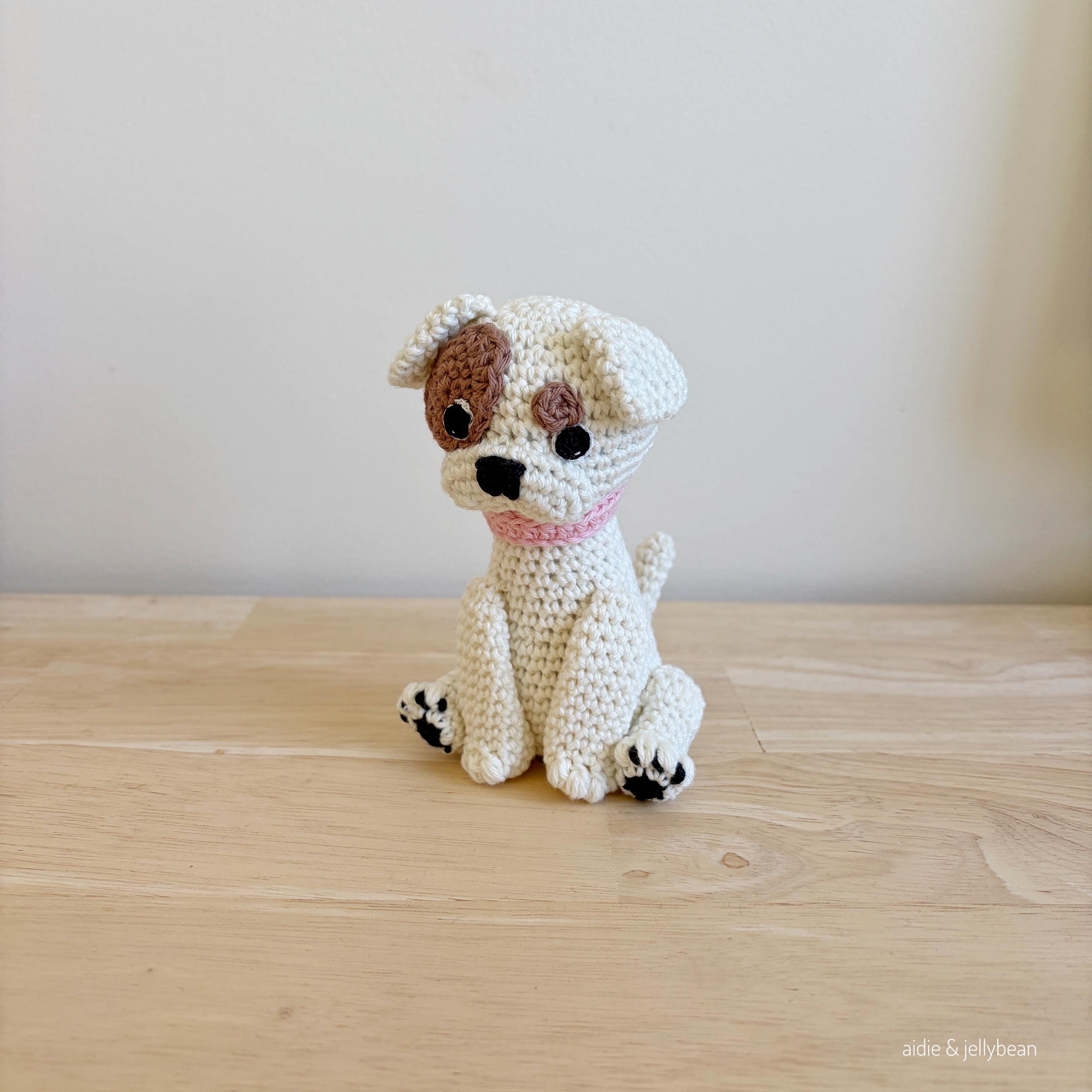Made to Order PITT BULL crochet amigurumi