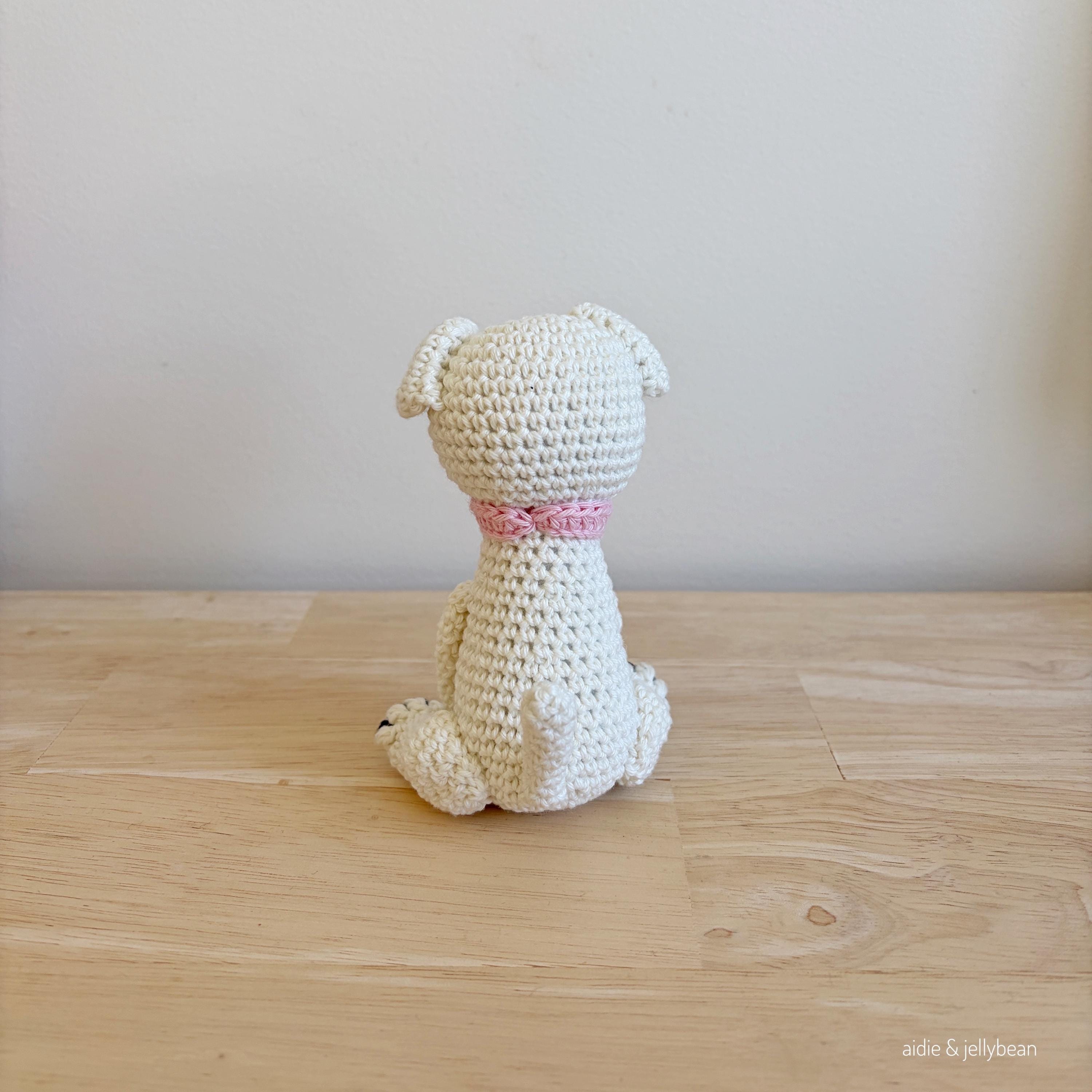Made to Order PITT BULL crochet amigurumi