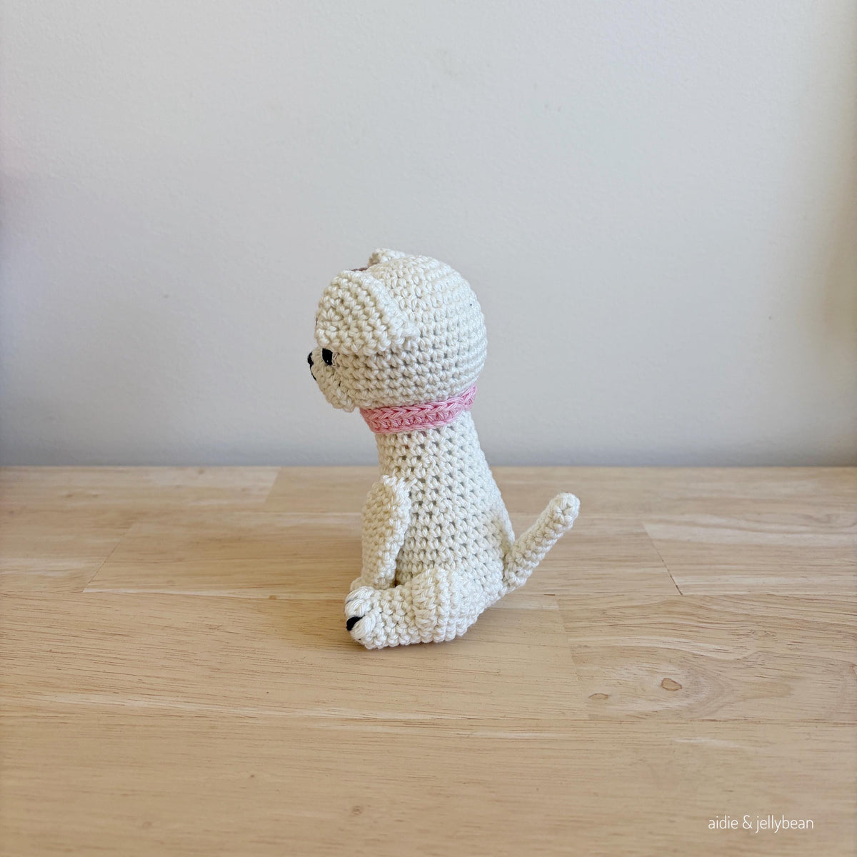Made to Order PITT BULL crochet amigurumi