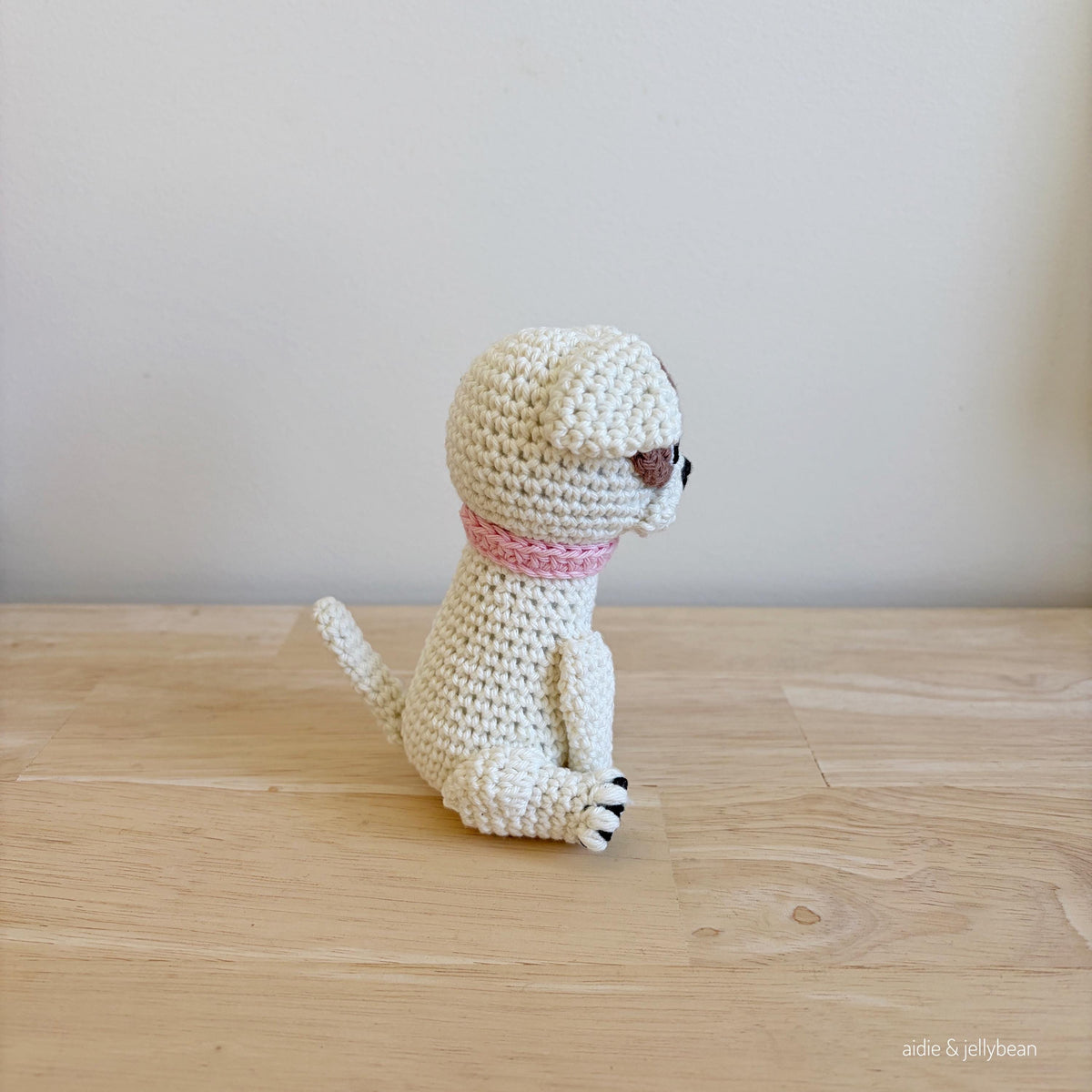 Made to Order PITT BULL crochet amigurumi