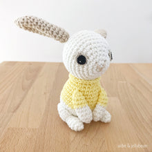 Load image into Gallery viewer, AMIGURUMI PATTERN/ tutorial (English) Amigurumi Bunny - "Poppy the Bunny" pdf - US terminology