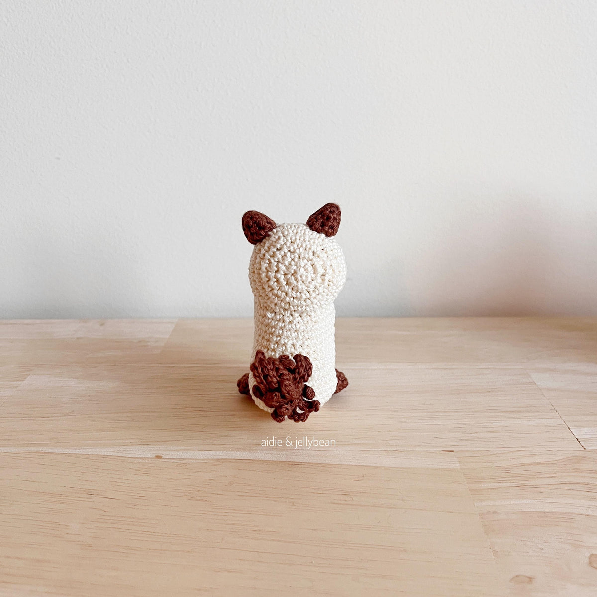 Made to Order TINY RAGDOLL CAT crochet amigurumi