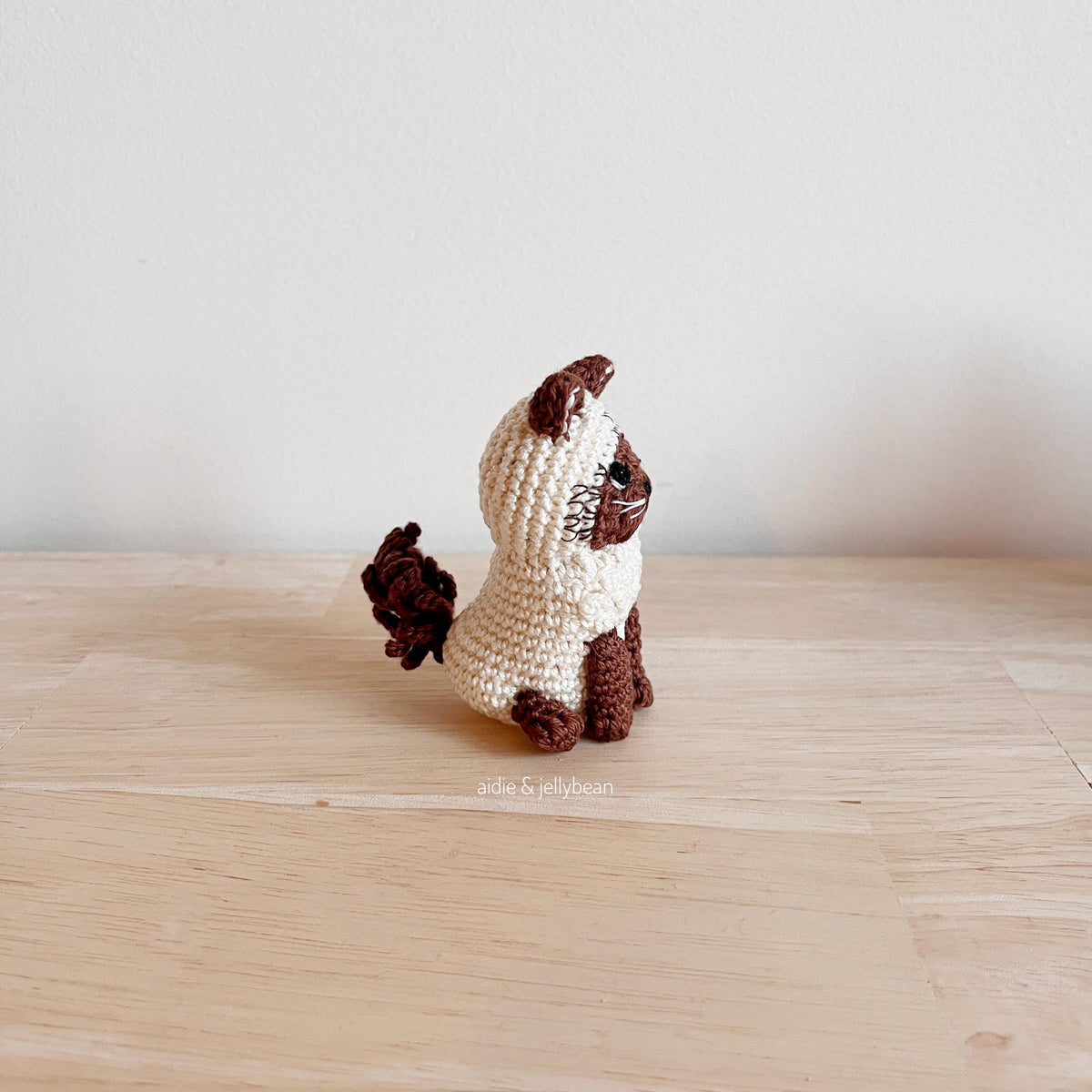 Made to Order TINY RAGDOLL CAT crochet amigurumi