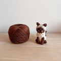 Made to Order TINY RAGDOLL CAT crochet amigurumi