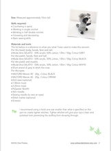 Load image into Gallery viewer, AMIGURUMI PATTERN/ tutorial (English) Amigurumi Raccoon - "Rocco the Little Raccoon" pdf - US terminology