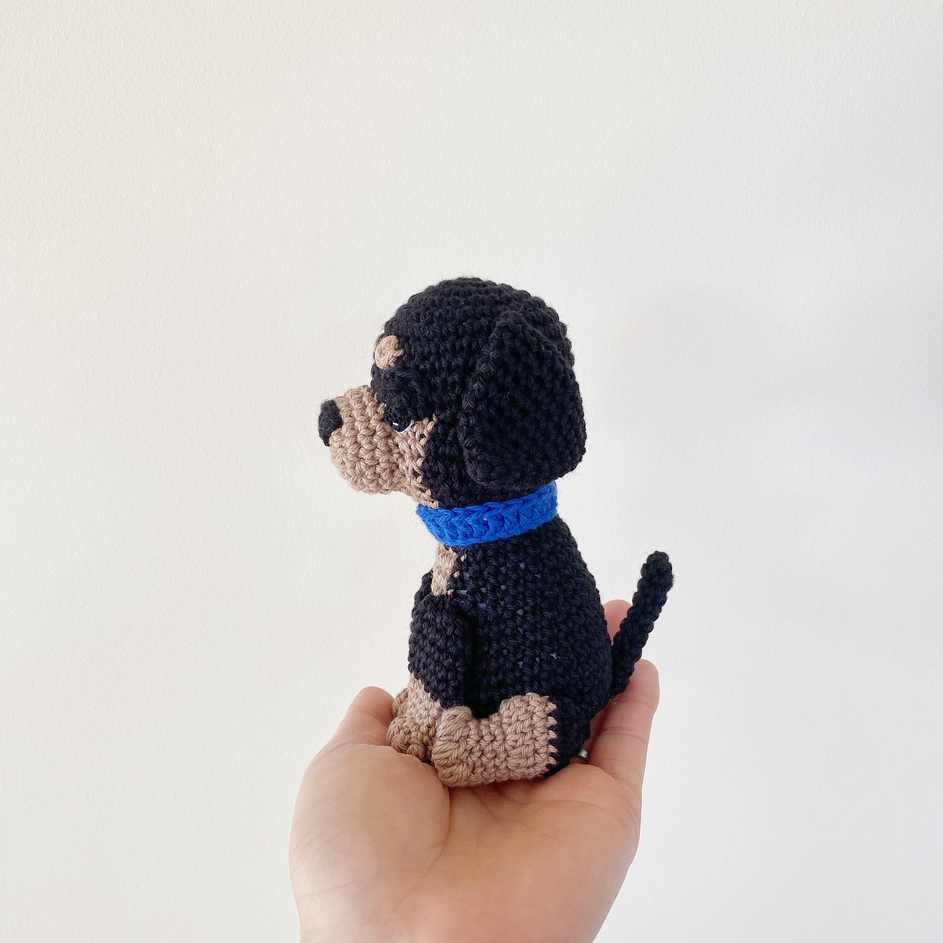 Made to Order ROTTWEILER crochet amigurumi