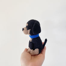 Load image into Gallery viewer, Made to Order ROTTWEILER crochet amigurumi