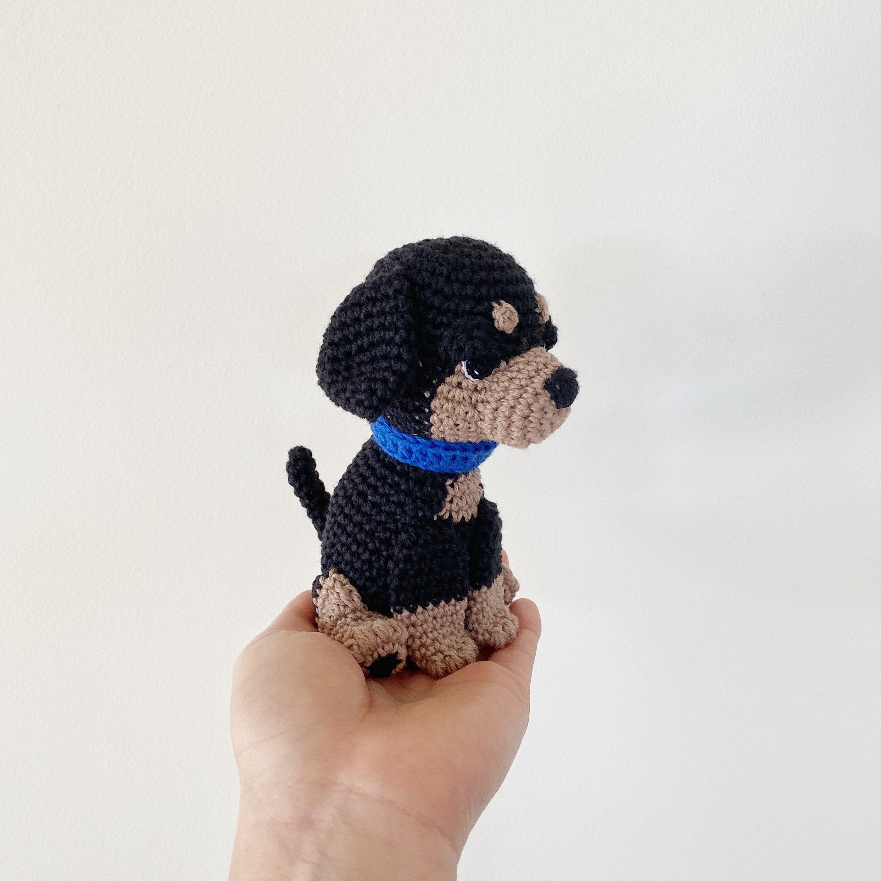 Made to Order ROTTWEILER crochet amigurumi