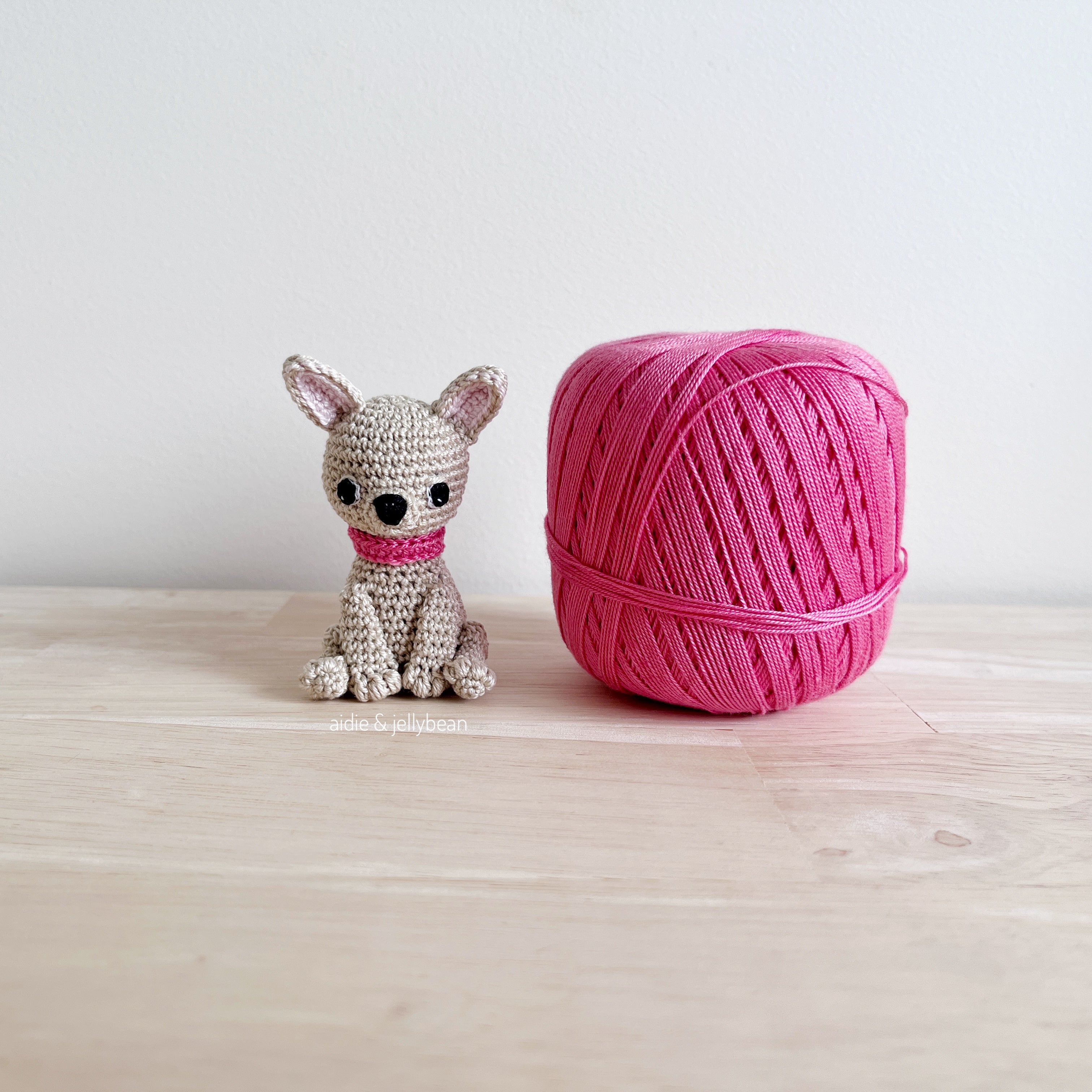 Made to Order TINY CHIHUAHUA crochet amigurumi