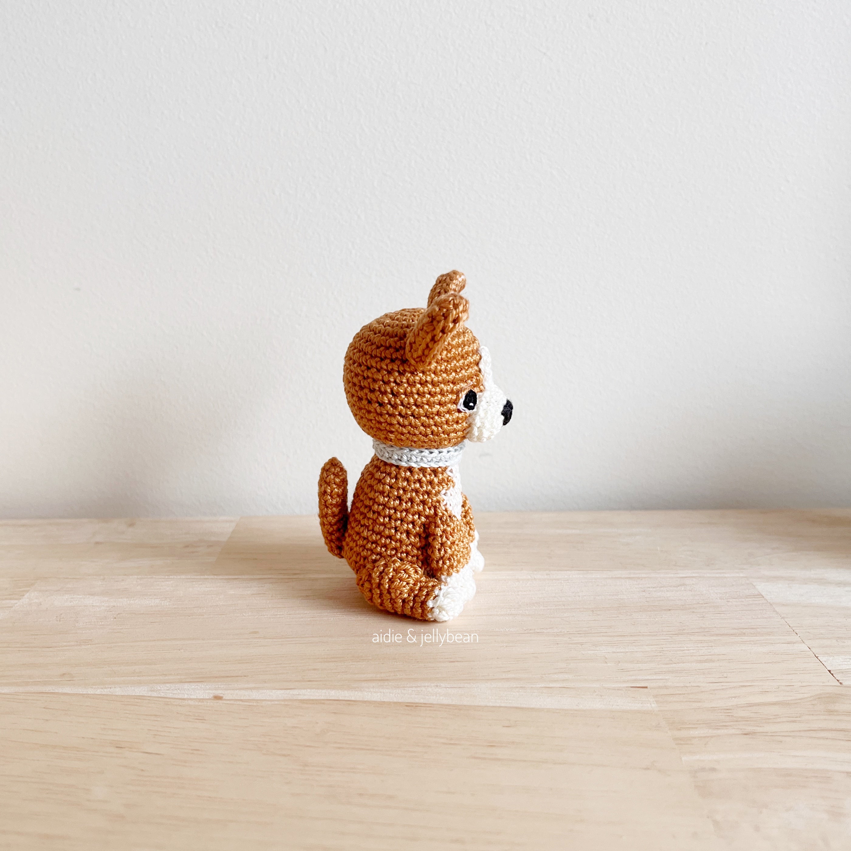 Made to Order TINY CORGI crochet amigurumi