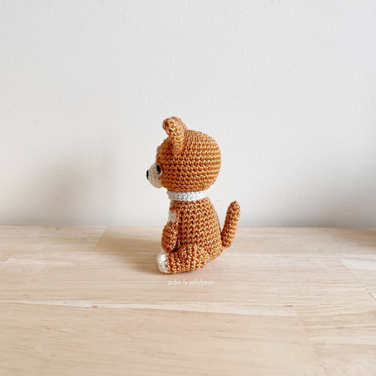 Made to Order TINY CORGI crochet amigurumi