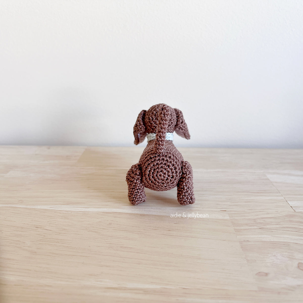 Made to Order TINY DACHSHUND crochet amigurumi