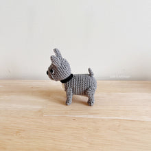 Load image into Gallery viewer, Made to Order TINY FRENCH BULLDOG crochet amigurumi