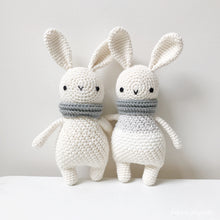 Load image into Gallery viewer, Made to Order BUNNY wearing a Scarf crochet amigurumi