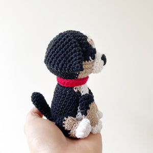 Made to Order BERNESE MOUNTAIN DOG crochet amigurumi