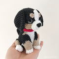 Made to Order BERNESE MOUNTAIN DOG crochet amigurumi