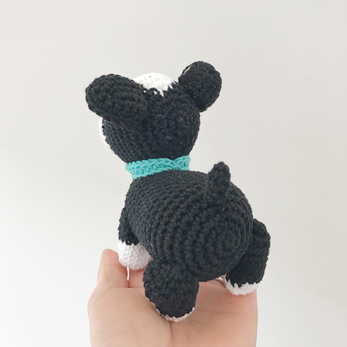 Made to Order BOSTON TERRIER crochet amigurumi