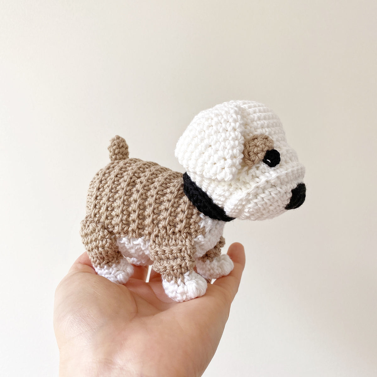 Made to Order BULLDOG crochet amigurumi