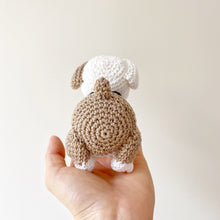 Load image into Gallery viewer, Made to Order BULLDOG crochet amigurumi