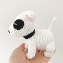 Load image into Gallery viewer, Made to Order BULL TERRIER crochet amigurumi