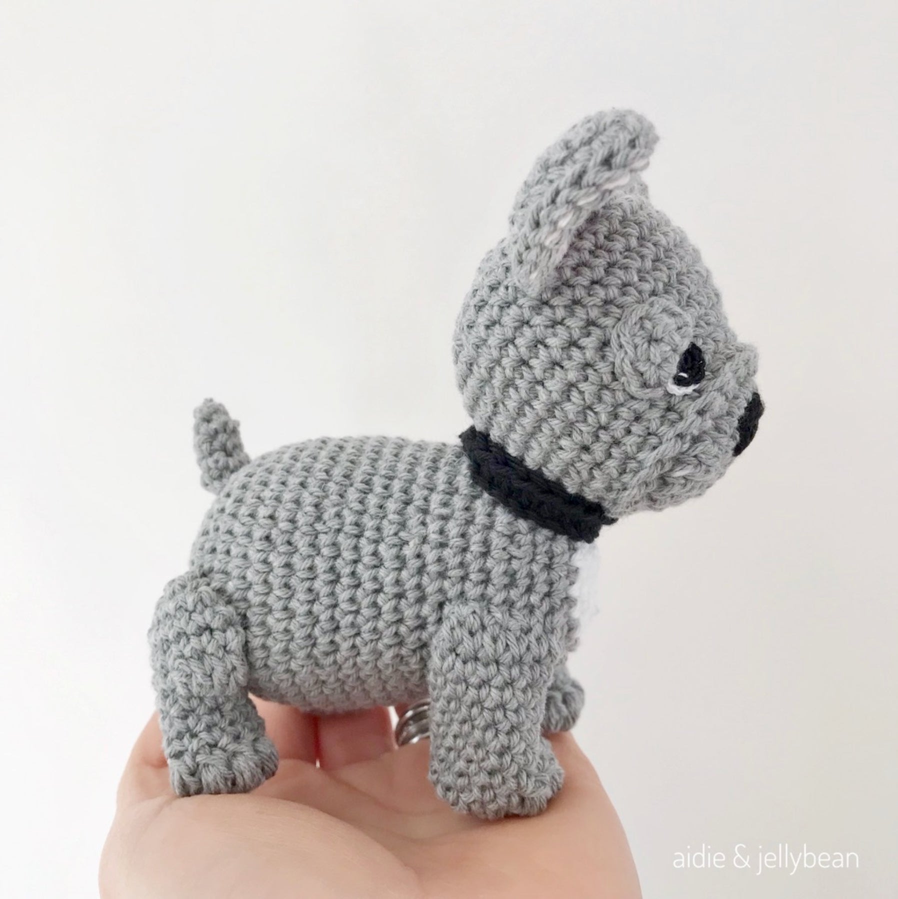 Made to Order FRENCH BULLDOG crochet amigurumi
